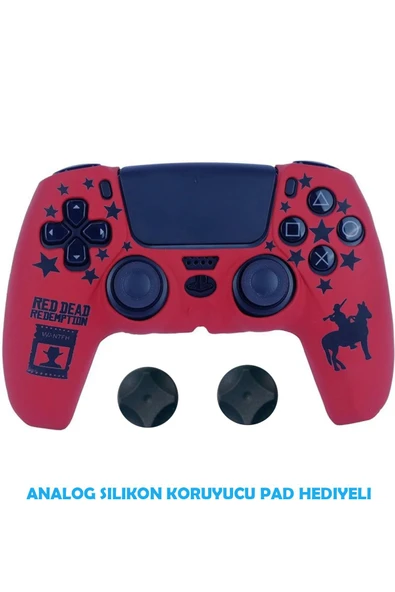 PS5 Dualsense Koruyucu Silikon Kılıf + Analog Silikon Koruyucu