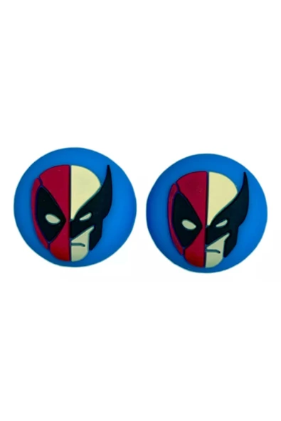 Deadpool & Wolverine  PS5/PS4/PS3/Xbox One/One X/One S/Series X/Series S  3D Analog silikon -2 Adet