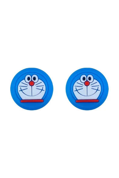 Doreamon  PS5/PS4/PS3/Xbox One/One X/One S/Series X/Series S 3D Analog silikon Koruyucu -4 Adet