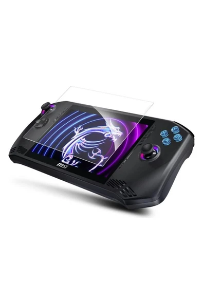 MSI Claw A1M 7 Inç uyumlu [7 inç] Nano 9H Cam Ekran Koruyucu-2 Adet - 4