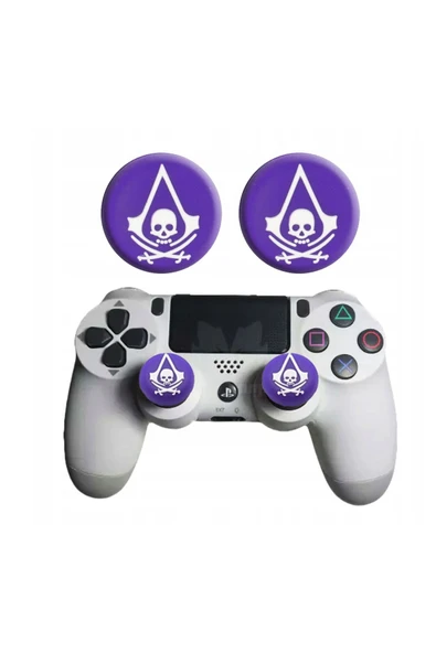 Assassin's Creed PS5/PS4/PS3/Xbox One/One X/One S/Series X/Series S  Analog silikon Koruyucu -2 Adet - 2