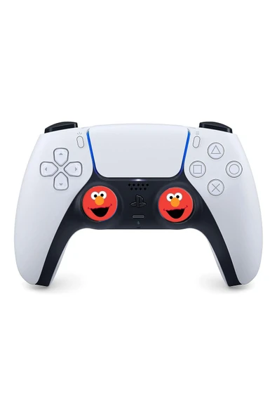 Elmo  PS5/PS4/PS3/Xbox One/One X/One S/Series X/Series S 3D Analog silikon Koruyucu -2 Adet - Resim 2