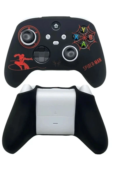Xbox Series S/seris X 9.nesil Uyumlu Desenli Oyuncu Kolu Silikon Kılıf +Analog Silikon - 2