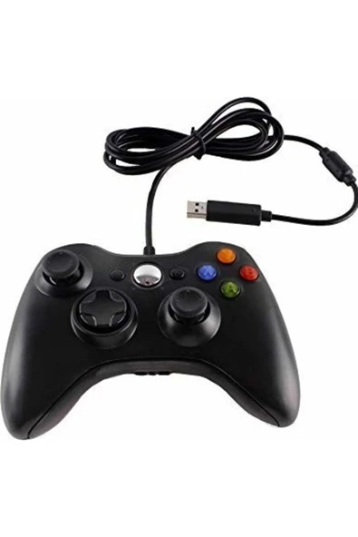 Xbox 360 Pc Uyumlu Wired Kablolu Kol Gamepad Joystick Controller - 3