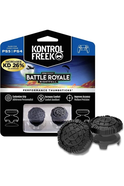 Kontrolfreek Battle Royale V1 Ps5 & Ps4 Analog Koruyucu Yükseltici Profesyonel Oyun Kolu Aksesuarı