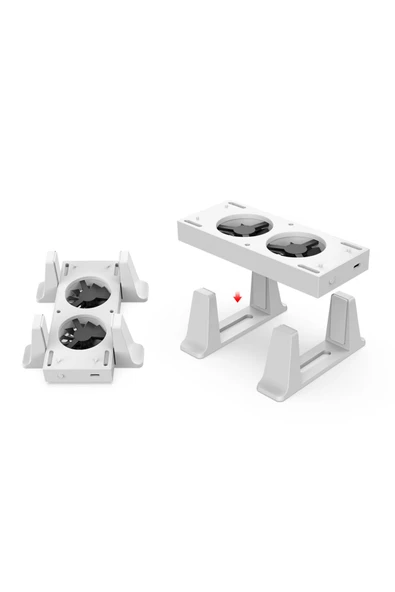 TYX-0658 Xbox Series/S Kademeli Soğutucu Fanlı Dikey Stand - 4