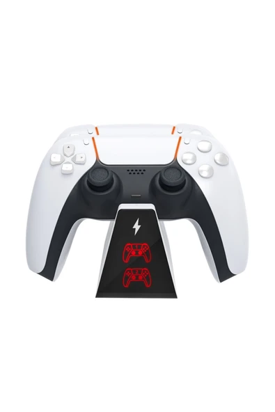 PS5 Dobe Dual Dock Gamepad Göstergeli Şarj Stand/TP5-0518B - 4