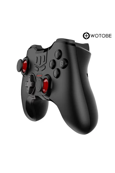 Şarjlı Wireless Bluetooth Android Ios Pc Ps3 Ps4 Smart Tv Uyumlu Telefon Tutucu Gamepad Set - 3