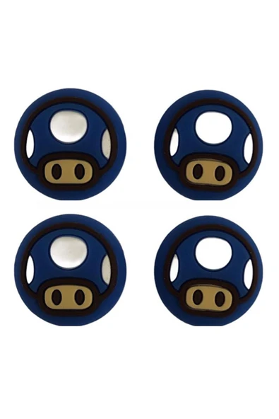 Mario-toad Desenli Xbox Ps4 - Ps5 - Xbox S - Xbox X Uyumlu Analog Koruyucu - 2