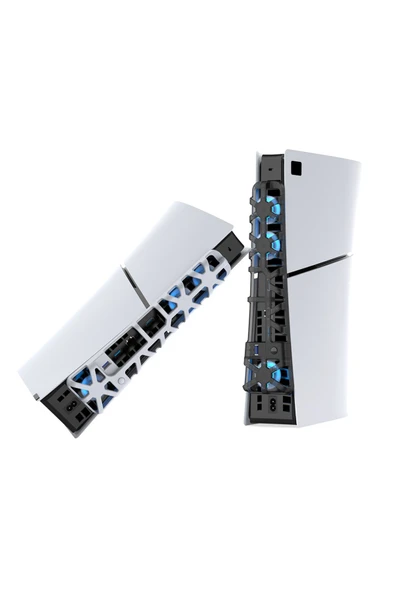 TP5-3538 PS5 Slim İçin Led Işıklı Kademeli Güçlü Soğutma Fanı - 2