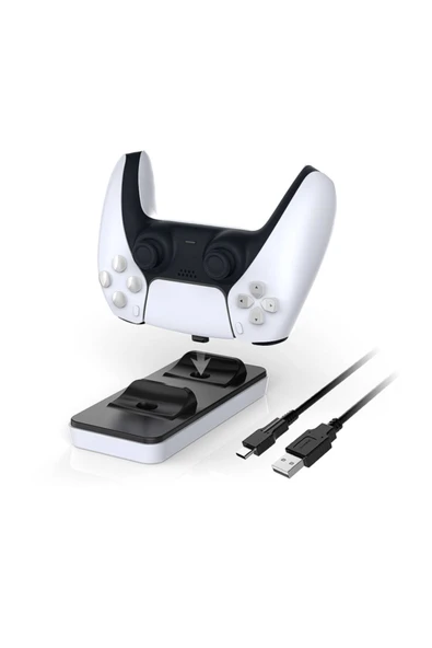 Tp5-0505 Ps5 Playstation 5 Joystick Kol Manyetik Şarj Standı