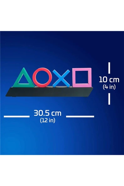 Playstation Icons Light 3 Işık Modlu Ve Müzikte Sese Duyarlı - 6