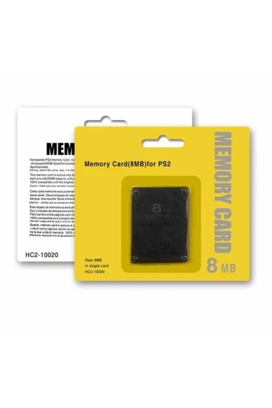 Ps2 Uyumlu Card 8mb Ps2 Hafıza Kartı Playstation 2 Card