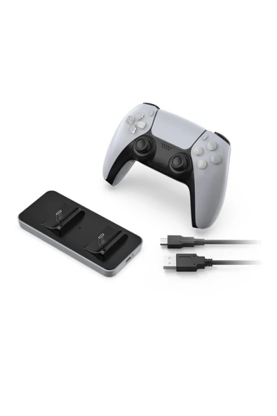 Tp5-1545 Ps5 Playstation 5 Kulaklık Tutucu Oyun Haznesi Şarj Stand Seti - 4