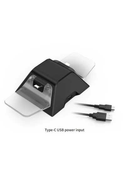 Tp5-528 Led Gösterge Çiftli Ps5 Joystick Kol Şarj Stand - 6
