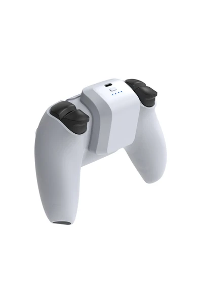 Playstation 5 Ps5 Dualshock 1500mah Ekstra Pil Powerbank Şarj Kablosu - 4