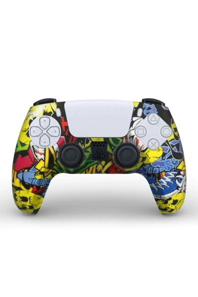 Desenli Seri Ps5 Joystick Kol Koruyucu Kılıf Uyumlu