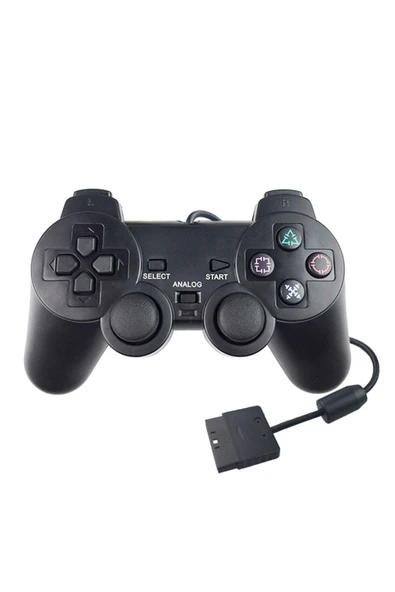Playstation 2 Kablolu Analog Oyun Kolu - 5