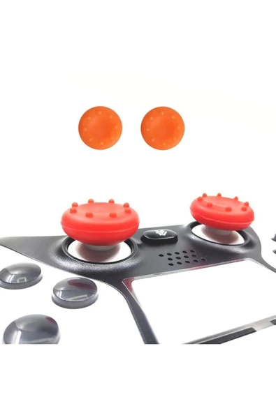 Desenli Sony Ps5/ps4/ps3 Analog Koruyucu Silikon Pad-step Model - 2