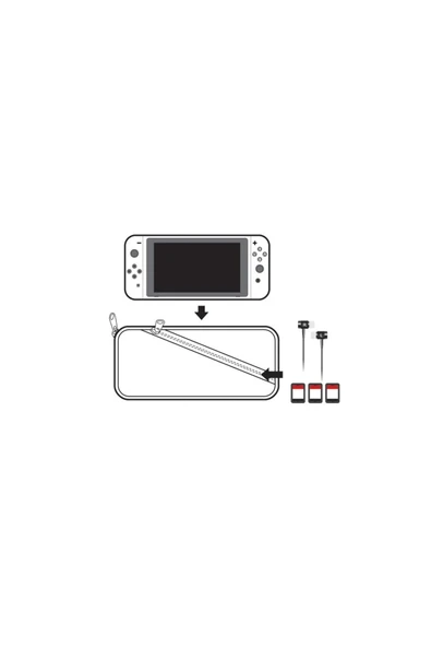 Storage Bag Tns-859 Nintendo Switch Taşıma Çantası - 2