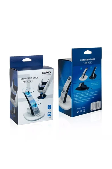 Oıvo Iv-p5234 Ps5 Dual-sense Type-c Hızlı Şarj Standı Istasyonu - 6