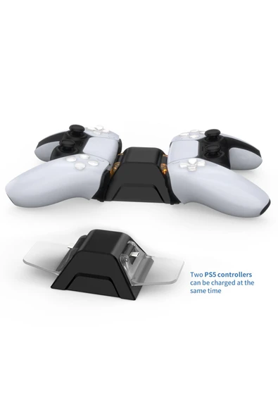 Tp5-528 Led Gösterge Çiftli Ps5 Joystick Kol Şarj Stand - 4