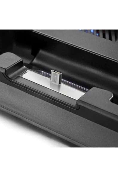 Ps4 Slim Multi Fonksiyonel Fanlı Ve Gamepad Şarjlı Stand - 5