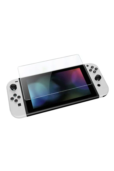 Lucky Fox Nintendo Switch Oled Temperli Ekran Koruma Camı