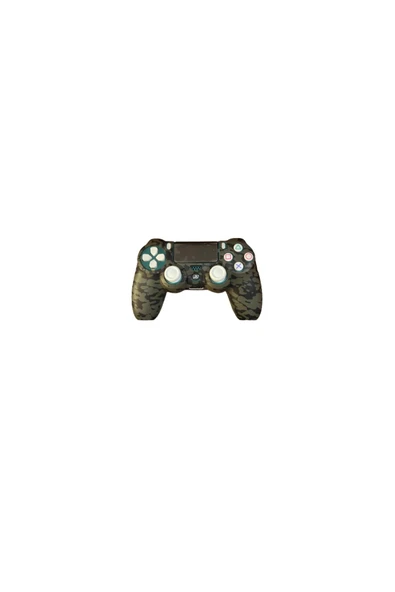 Playstation 4 Ps4 Dualshock Joystick Kamuflaj Tasarım Silikon Kılıf