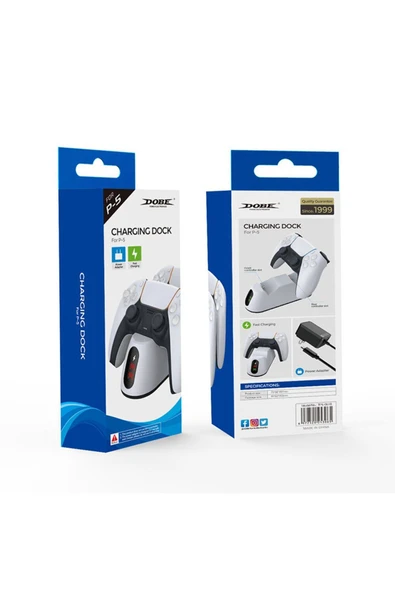Tp5-0516b Playstation 5 Oyun Kolu Göstergeli Hızlı Şarj Standı - 6