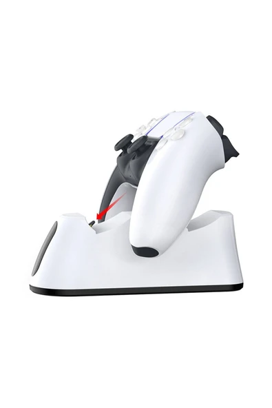 Tp5-0516b Playstation 5 Oyun Kolu Göstergeli Hızlı Şarj Standı - 5