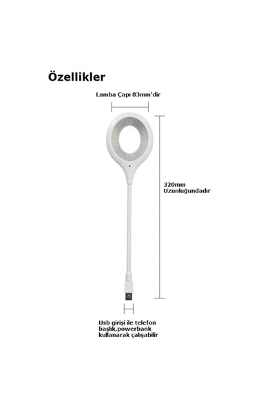 Sesli Komut Özellikli Usb Led Aydınlatma Lambası - 2