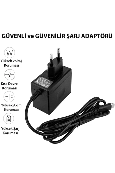 SWİTCH PRO /SWİTCH OLED ve SWİTCH LİTE 5W-15W TYPE-C SWİTCH TV DOCK ŞARJ ve ADAPTÖRÜ - 4