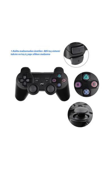 Ps3 Dualshock 3 Sixaxis Kablosuz Kumanda - 4