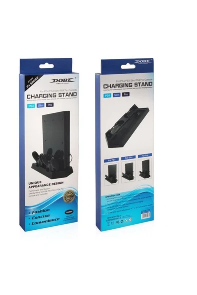 Sony Ps4 Fanlı Şarj Standı (ps4 Fat/slim/pro Uyumlu)