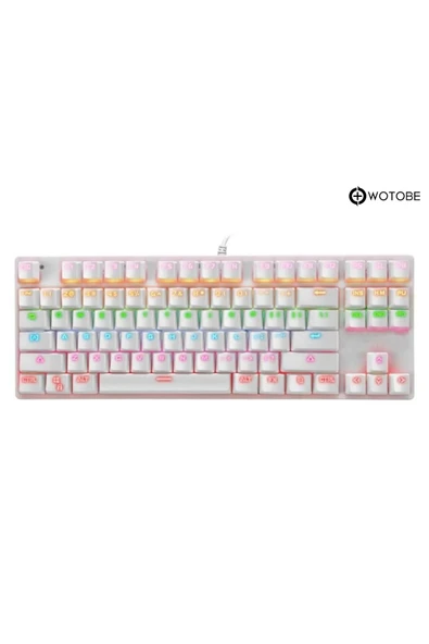 82 Tuşlu Rgb Oyuncu Gamer Mekanik Klavye - 2
