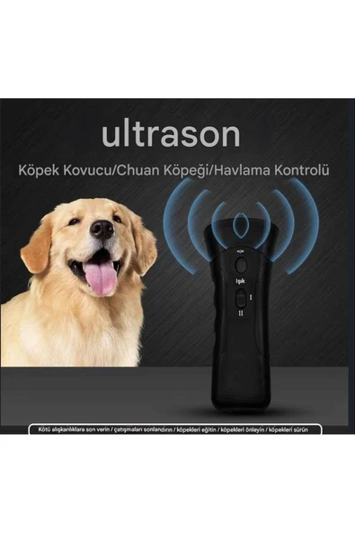 Bing AD100 Ultrasonik 3in1 Kedi Köpek Uzaklaştırıcı ve Eğitici Cihaz - 2