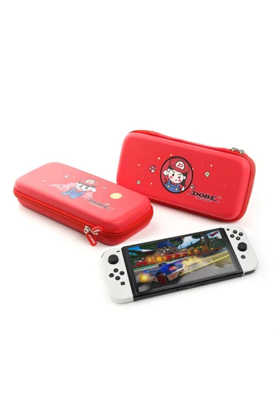 Nintendo Switch/Switch OLED Oyun Konsolu Koruyucu Taşıma ve Seyahat Çantası - Resim 2