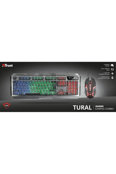 22895 GXT 845 Tural Combo Klavye & Mouse Bundle - 3