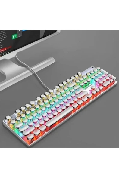 Rgb 104 Tuş Gamer Oyuncu Pc Mekanik Klavye - 2