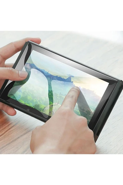 Nintendo Switch Ekran Koruyucu 9h Nano Temperli Cam - 5