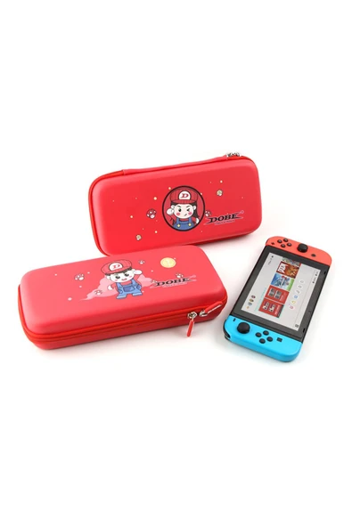 Nintendo Switch/Switch OLED Oyun Konsolu Koruyucu Taşıma ve Seyahat Çantası - Resim 5