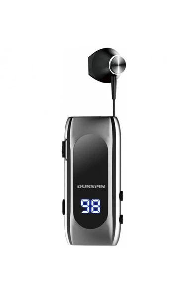 DS-210 Makaralı Led Ekranlı V5.1 Bluetooth Kulaklık – 25 Saat Konuşma