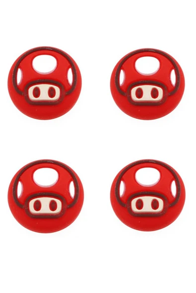 Nintendo Switch/switch Lite/switch Oled 3d Tasarım Analog Koruyucu Silikon Pad-mario Seri