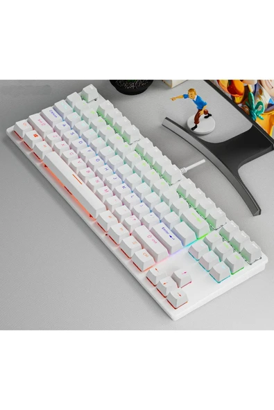 82 Tuşlu Rgb Oyuncu Gamer Mekanik Klavye - 4