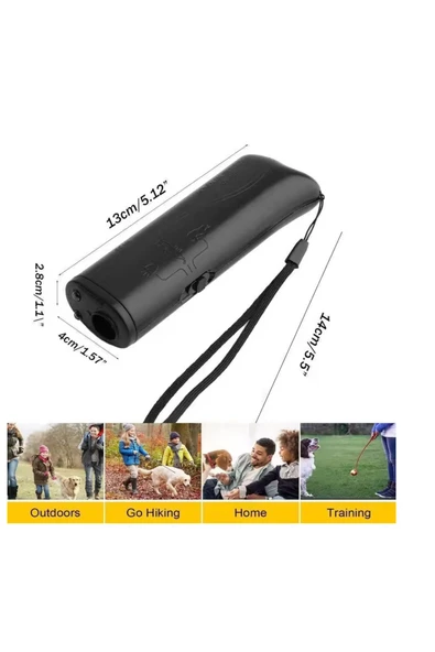 Bing AD100 Ultrasonik 3in1 Kedi Köpek Uzaklaştırıcı ve Eğitici Cihaz - 6