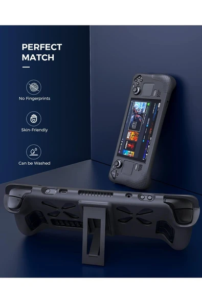 Steam Deck Katlanabilir Tutucu Standlı Koruyucu Kılıf - Resim 2