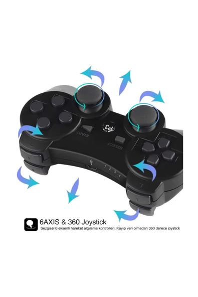 Ps3 Dualshock 3 Sixaxis Kablosuz Kumanda - 6