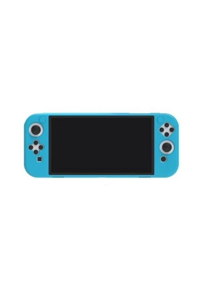 Nintendo Switch OLED El Destekli Grip Tasarımlı Koruyucu Silikon Kılıf - 1
