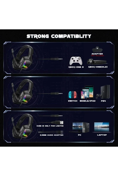 Onıkuma K20 Pro Oyuncu Kulaklığı - 3